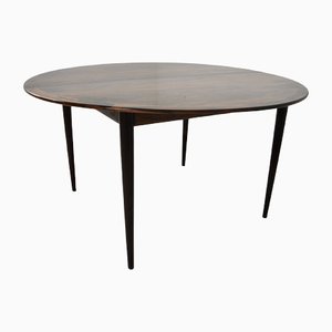 Grete Jalk Round Dining Table for CJ Rosengaarden, 1960s-HFM-1366540