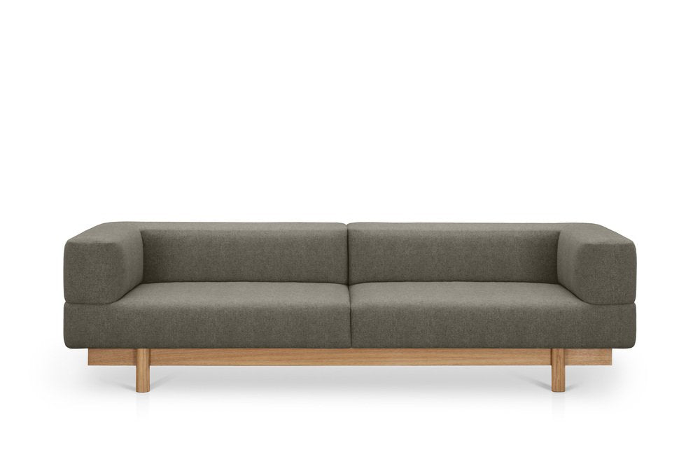 Grey Alchemist Three-Seater Sofa by etc.etc. for Emko