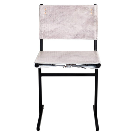 Grey and Black Memento Chair by Jesse Sanderson