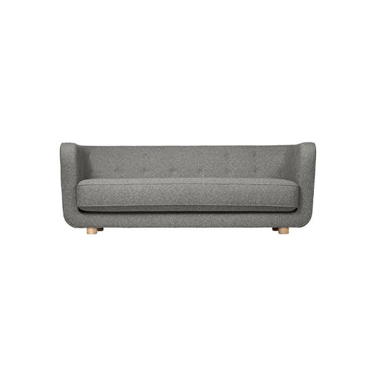 Grey and Natural Oak Hallingdal Vilhelm Sofa by Lassen