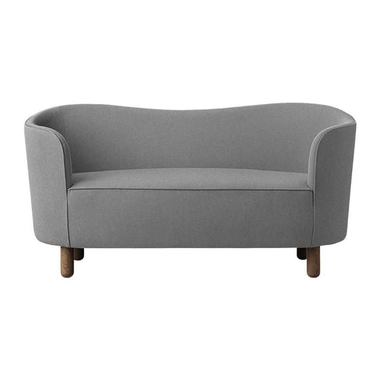 Grey and Smoked Oak Raf Simons Vidar 3 Mingle Sofa by Lassen