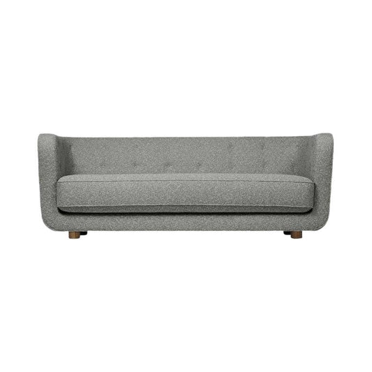 Grey and Smoked Oak Sahco Nara Vilhelm Sofa by Lassen