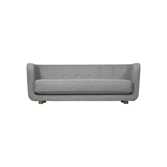 Grey and Smoked Oak Sahco Zero Vilhelm Sofa by Lassen