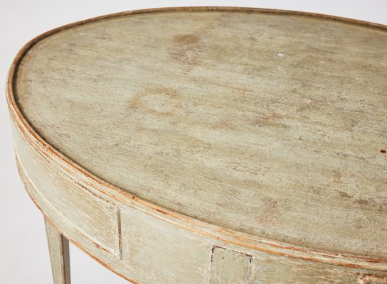 Grey-Beige Tea Table, 1800s-VAP-2035955