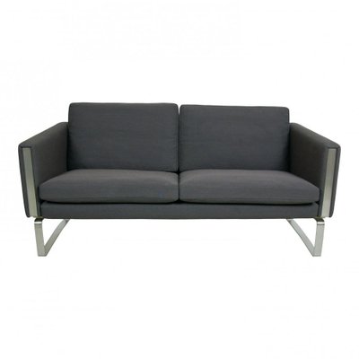 Grey Fabric CH-102 Sofa by Hans J. Wegner for Carl Hansen & Søn, 2000s-MTD-1400624