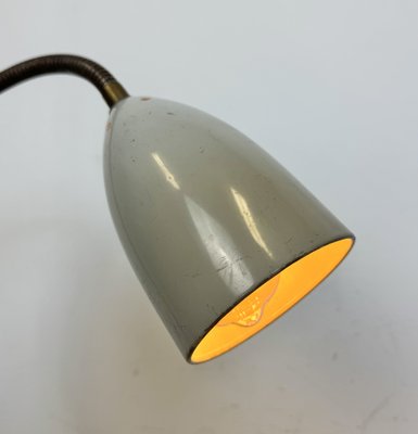 Grey Industrial Gooseneck Table Lamp from Philips, 1960s-CGF-1792233