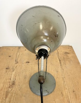 Grey Industrial Table Lamp, 1970s-CGF-1373684