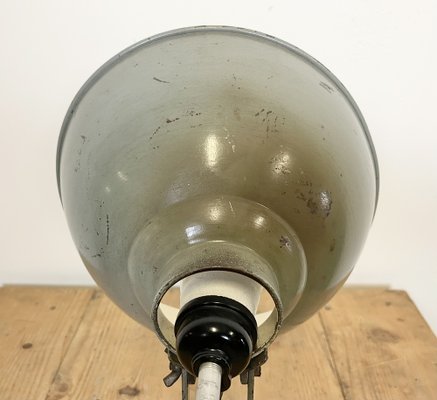 Grey Industrial Table Lamp, 1970s-CGF-1373684