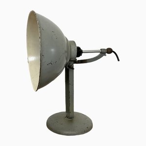 Grey Industrial Table Lamp, 1970s-CGF-1373684