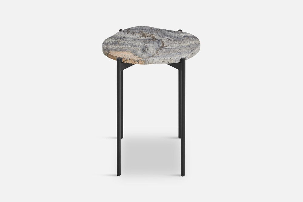 Grey Melange La Terra Small Occasional Table by Agnes Morguet