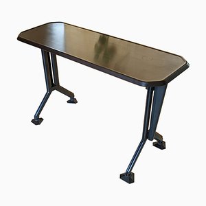 Grey Metal & Pagwood Low Desk/Console by BBPR for Olivetti Synthesys, 1963-RD-1823608