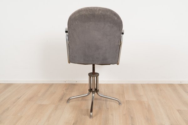 Grey Model 356 Office Chair by Wh. Gispen-GE-1138466