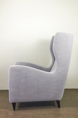 Grey Oak Armchair, 1950s-LMR-1816626