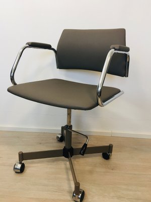 Grey Office Chair from Kovona, 1970s-YNX-856393