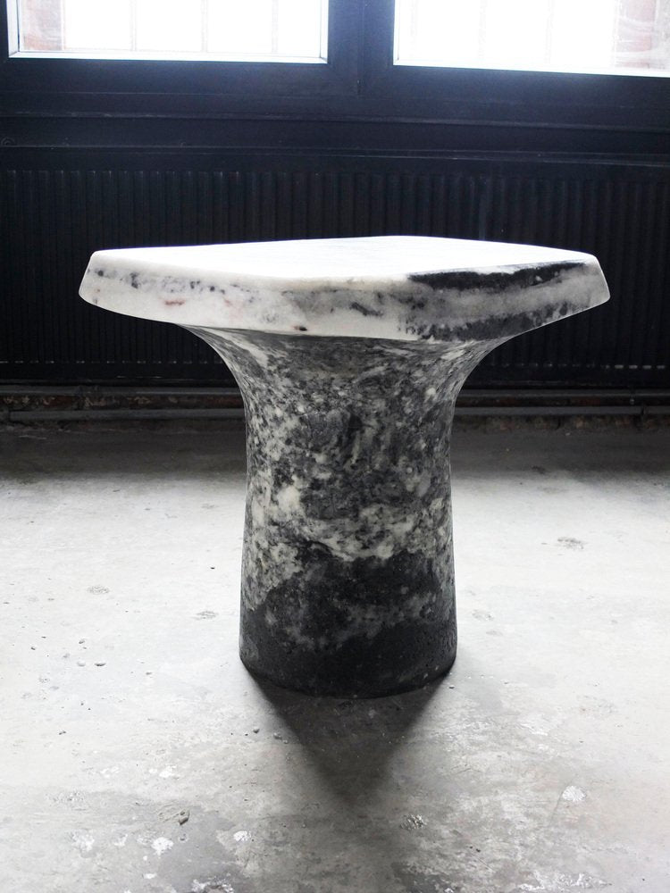 Grey T Table by Roxane Lahidji