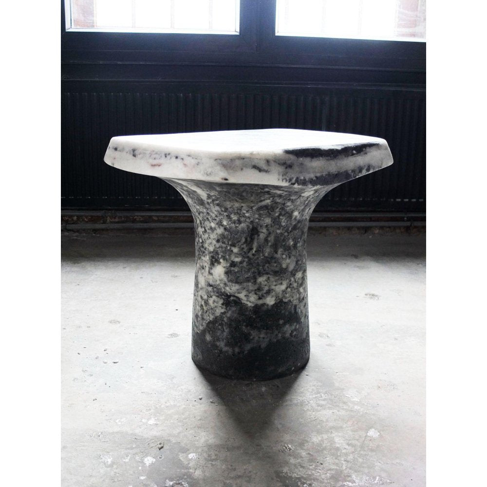 Grey T Table by Roxane Lahidji