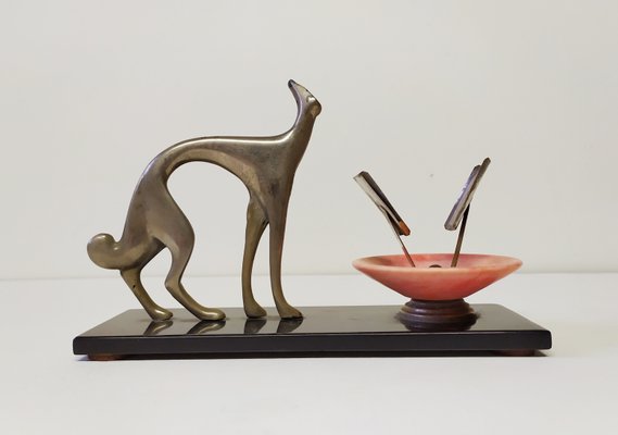 Greyhound Figurine by Karl Hagenauer, 1930s-EI-862359