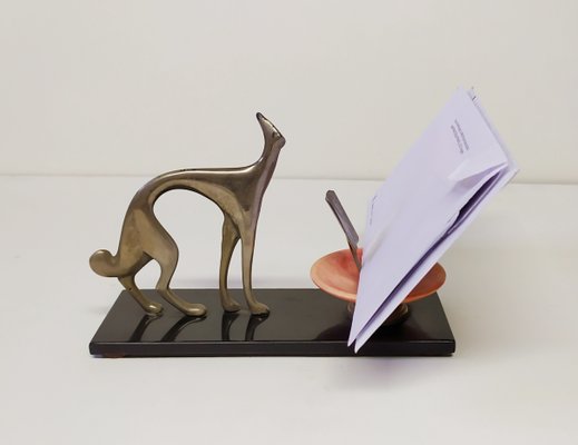 Greyhound Figurine by Karl Hagenauer, 1930s-EI-862359