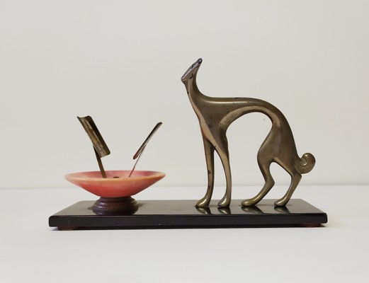 Greyhound Figurine by Karl Hagenauer, 1930s-EI-862359