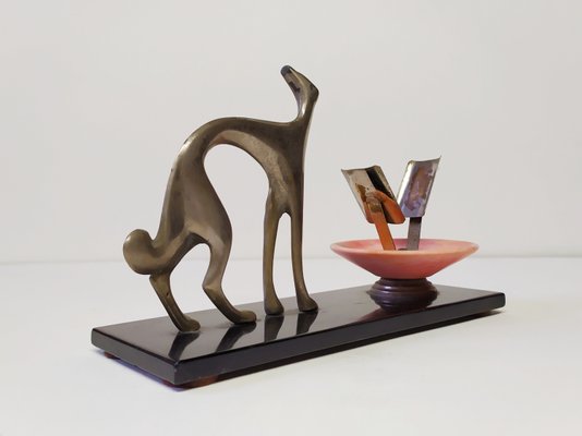 Greyhound Figurine by Karl Hagenauer, 1930s-EI-862359