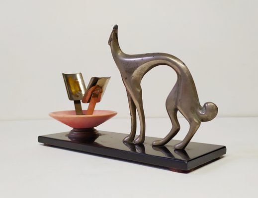 Greyhound Figurine by Karl Hagenauer, 1930s-EI-862359