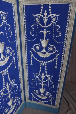 Grisaille Screen with Blue Background-WSV-1328456