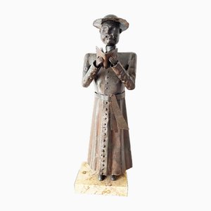 Grittani, Bishop Sculpture, 1970s, Wrought Iron-OLY-1705186