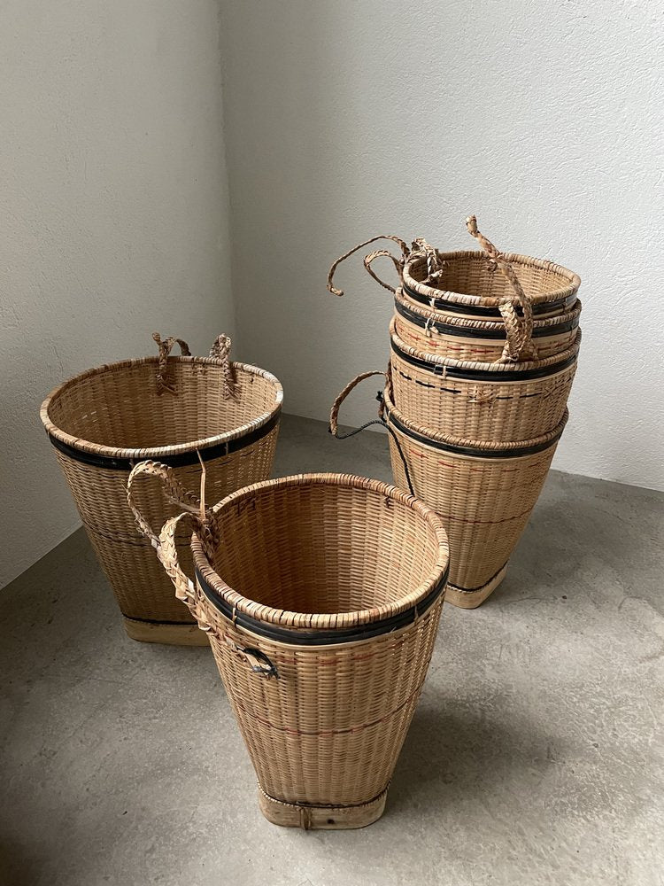 Grocery Baskets, 1950s, Set of 12