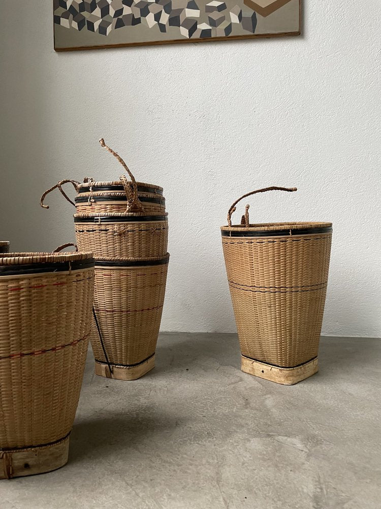 Grocery Baskets, 1950s, Set of 12