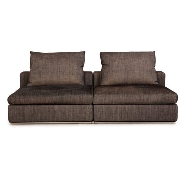 Groundpiece 2-Seater Sofa in Gray Fabric from Flexform-RQW-1748422