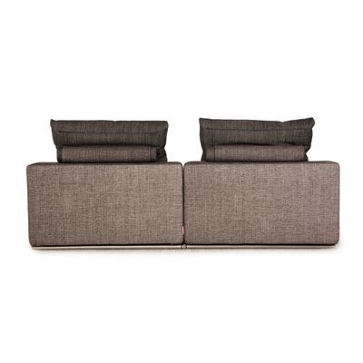 Groundpiece 2-Seater Sofa in Gray Fabric from Flexform-RQW-1748422