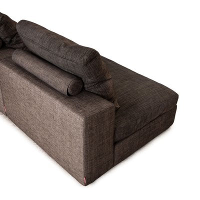 Groundpiece 2-Seater Sofa in Gray Fabric from Flexform-RQW-1748422