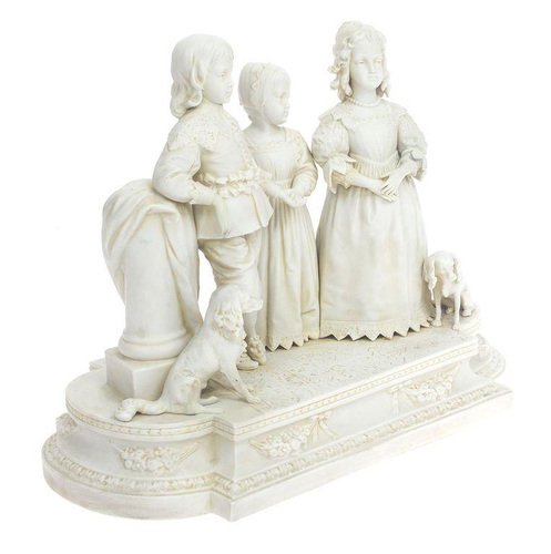 Group of Biscuit Figure