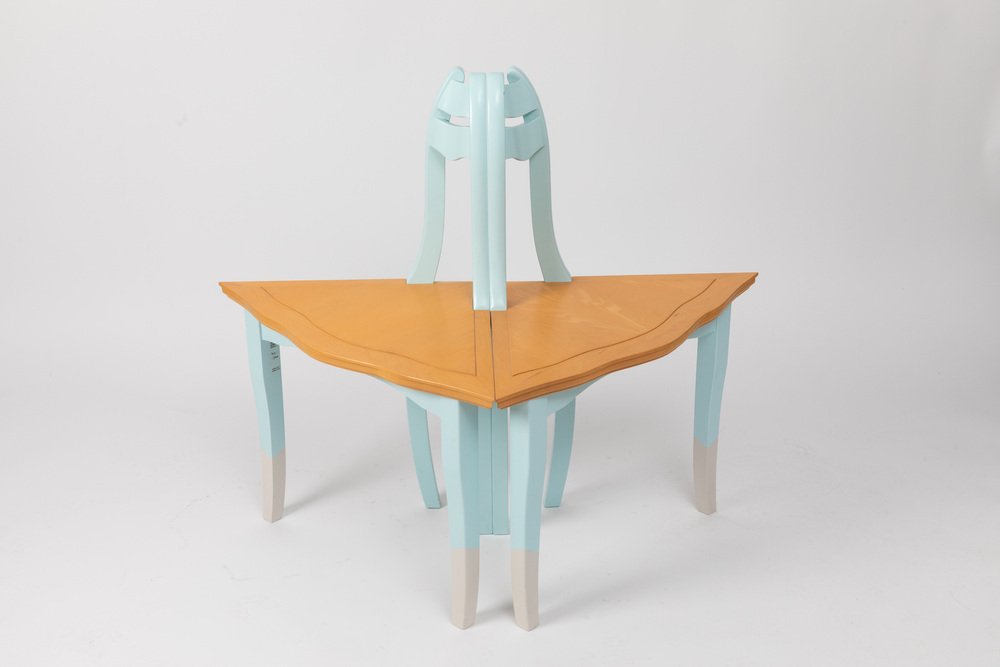 Gudrun Am Leineufer Corner Chairs by Bořek Šípek for Leitner, 1984, Set of 2