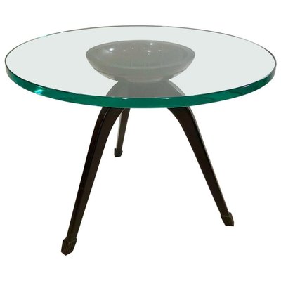 Gueridon Table in the Style of Fontana Arte, 1950s-NJJ-955157