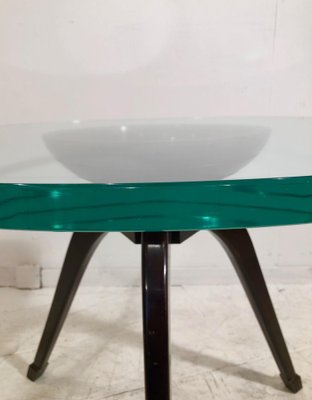 Gueridon Table in the Style of Fontana Arte, 1950s-NJJ-955157