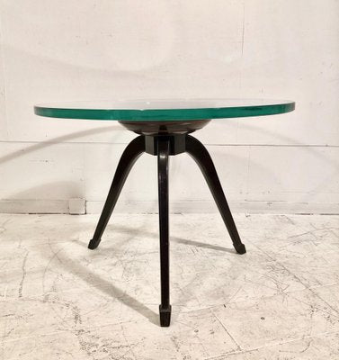 Gueridon Table in the Style of Fontana Arte, 1950s-NJJ-955157