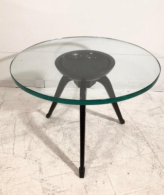 Gueridon Table in the Style of Fontana Arte, 1950s-NJJ-955157