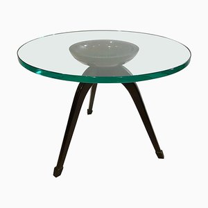 Gueridon Table in the Style of Fontana Arte, 1950s-NJJ-955157