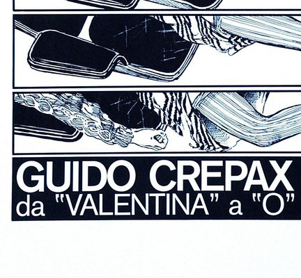 Guido Crepax - From Valentina to O - Original Offset Print - 1976-ZCI-755019