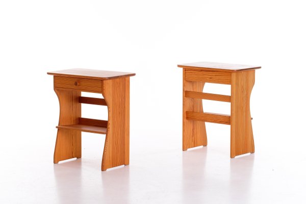 Guldheden Bedside Tables by Carl Malmsten, 1960s, Set of 2-QU-1706884