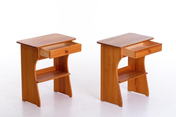 Guldheden Bedside Tables by Carl Malmsten, 1960s, Set of 2-QU-1706884