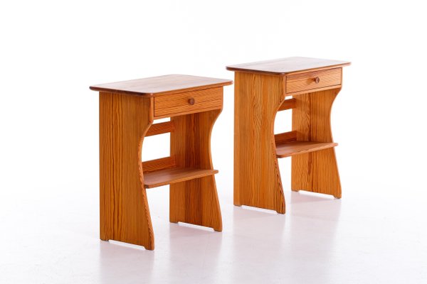 Guldheden Bedside Tables by Carl Malmsten, 1960s, Set of 2-QU-1706884