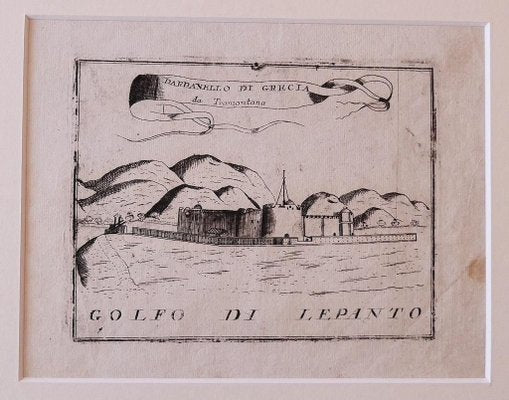 Gulf of Lepanto, Etching, 18th-Century-ZCI-900765