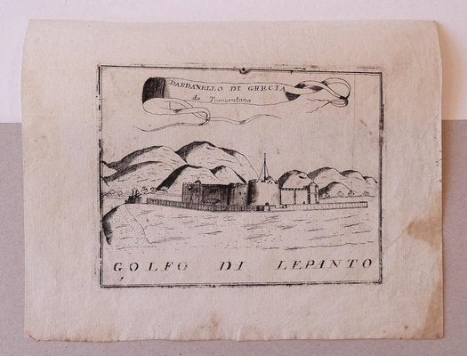 Gulf of Lepanto, Etching, 18th-Century-ZCI-900765