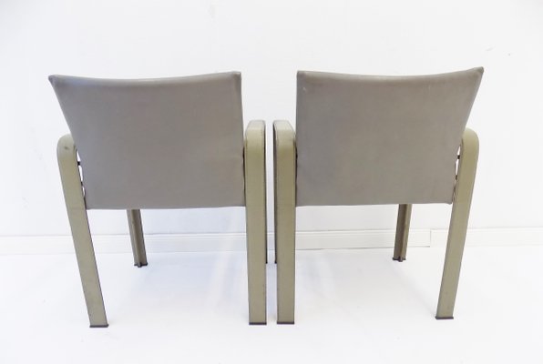 Gulf of the Poets Dining Chairs by Toussaint for Matteo Grassi, 1970s, Set of 2-HUW-744342