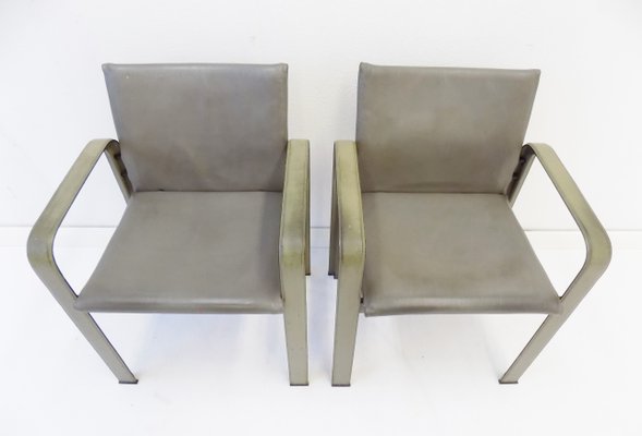 Gulf of the Poets Dining Chairs by Toussaint for Matteo Grassi, 1970s, Set of 2-HUW-744342