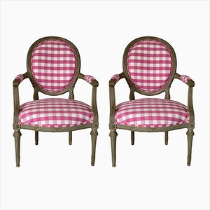 Gustavian Armchairs, 1900s, Set of 2-VAP-1720963