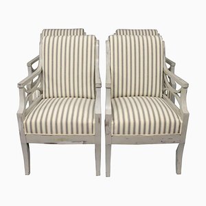 Gustavian Armchairs, Set of 2, 1810s-UY-590182