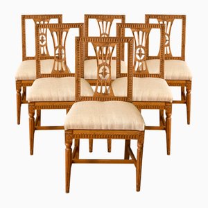 Gustavian Chairs, 1720s, Set of 6-VAP-1132086